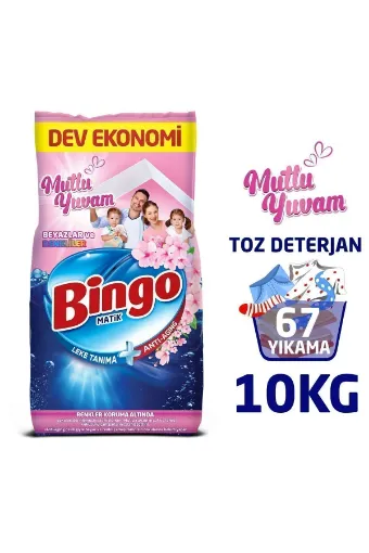 Elioure Matik Konsantre Toz Deterjan Mutlu Yuvam 10 Kg resmi